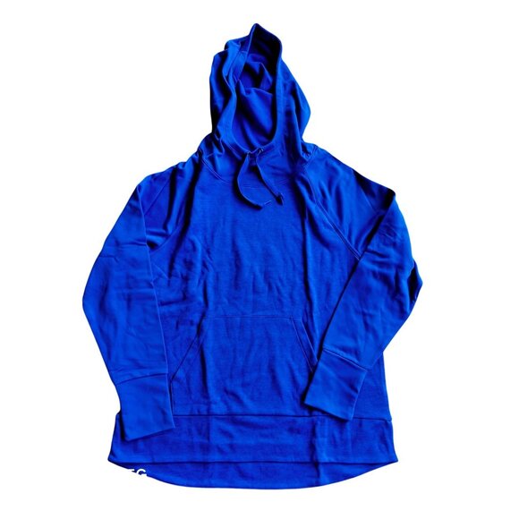 Hanes Sport Active Gear Blue Pullover Hoodie With Kangaroo Pocket & Drawstring H - Picture 1 of 8